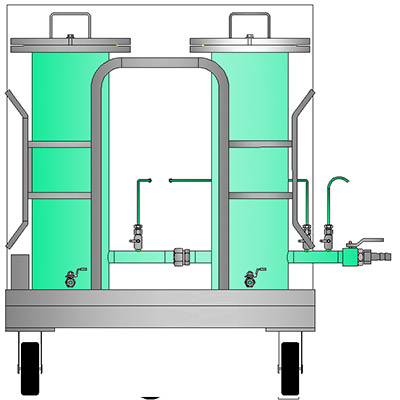 高精度過濾加油小車